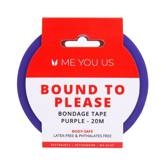 Me You Us Bound To Please Tape Purple 20m by Simply Pleasure Ltd