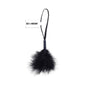 Sportsheets Sex & Mischief Peaches 'n CreaMe Wrist Feather Tickler Black by Sportsheets