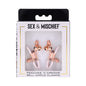 Sportsheets Sex & Mischief Peaches 'n CreaMe Bell Nipple Clamps by Sportsheets