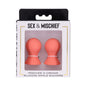 Sportsheets Sex & Mischief Peaches 'n CreaMe Silicone Nipple Suckers by Sportsheets