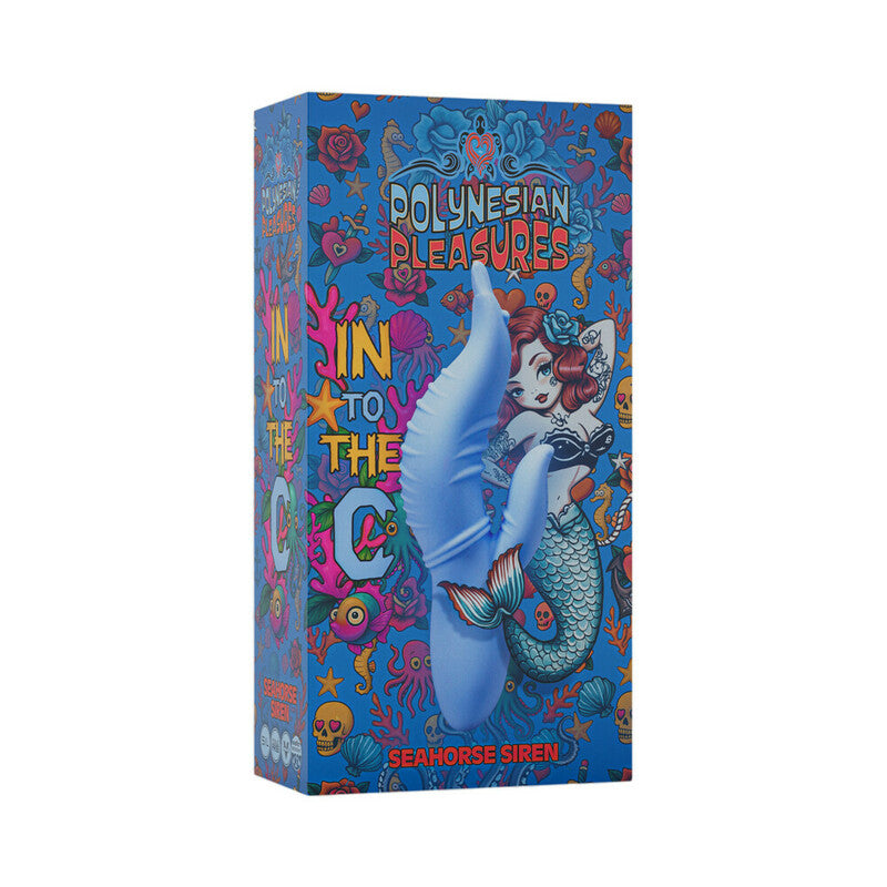 Polynesian Pleasures Into The C Seahorse Siren Maui Blue by Doc Johnson