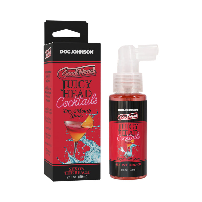 GoodHead Juicy Head Cocktails Dry Mouth Spray Sex on the Beach 2 oz. by Doc Johnson