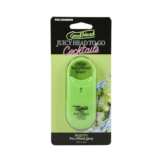 GoodHead Juicy Head Cocktails Dry Mouth Spray To-Go Mojito by Doc Johnson