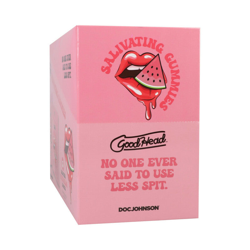GoodHead Salivating Gummies 24-Pack Display Watermelon by Doc Johnson