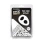 Rock Solid The Code Silicone C-Ring with Bandana White/Black by Doc Johnson