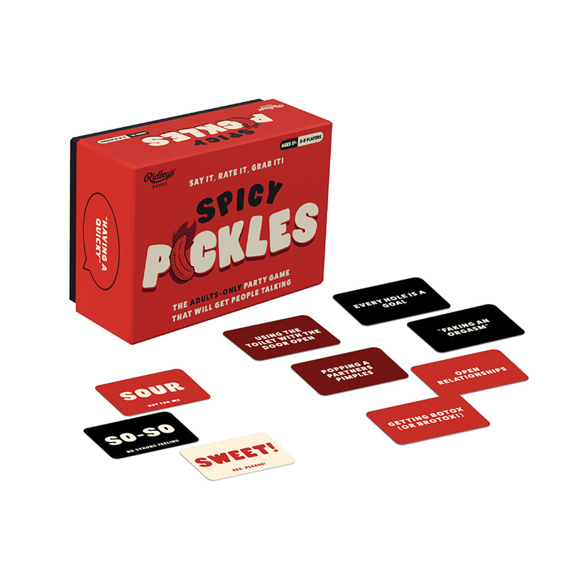Spicy Pickles: The adults-only party game that will get people talking by Hachette Book Group