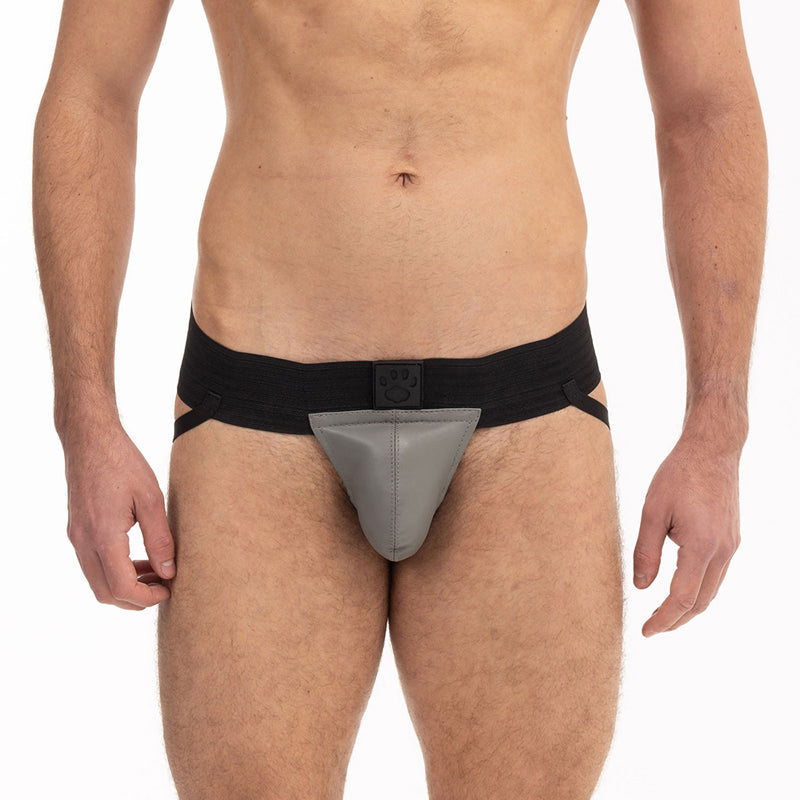 Simply Pleasure Ltd Prowler Red Pouch Jock Grey Large - Comfortable and Supportive Men’s Underwear by Simply Pleasure Ltd