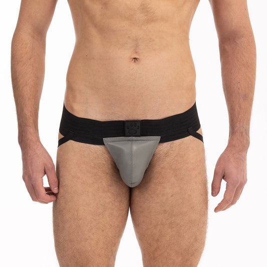 Simply Pleasure Ltd Prowler Red Pouch Jock Grey Large - Comfortable and Supportive Men’s Underwear by Simply Pleasure Ltd