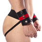 Simply Pleasure Ltd Prowler RED Leather Wrist Wallet - Black and Red, Large by Simply Pleasure Ltd