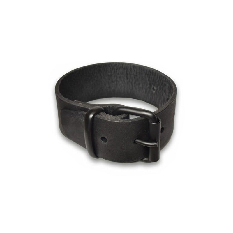 Prowler RED Leather Buckle Bicep Band L by Simply Pleasure Ltd