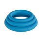 LEVELZ Classic Silicone Cock Ring Set of 3 (L/XL/XXL) Teal by Shots America LLC