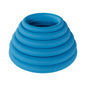LEVELZ Classic Silicone Cock Ring Set of 6 All Sizes Teal by Shots America LLC