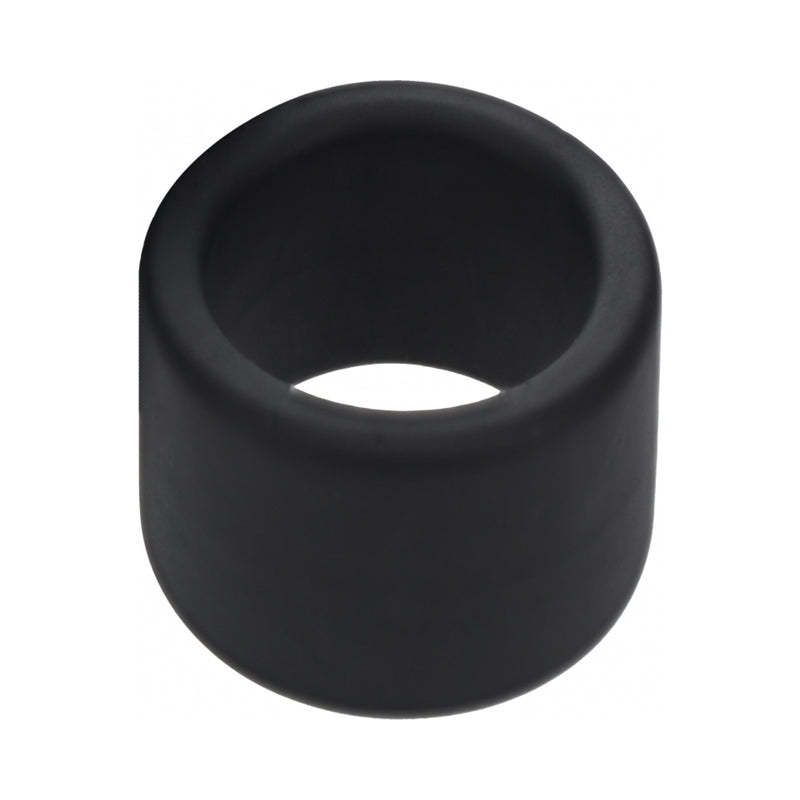 LEVELZ Liquid Silicone Ball Strap Large 34mm Black by Shots America LLC
