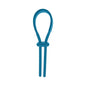 LEVELZ Wide Adjustable Silicone Lasso Cock Ring 5mm Teal by Shots America LLC