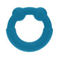 LEVELZ Metal & Silicone Cock Ring Teal by Shots America LLC
