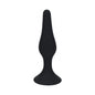 LEVELZ Slim Silicone Anal Plug Medium Black by Shots America LLC