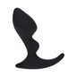 LEVELZ Double Ripple Silicone Prostate Massager Black