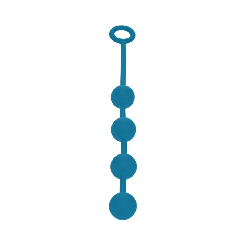 LEVELZ Round Silicone Anal Balls Medium 30mm Teal by Shots America LLC