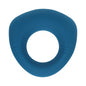 LEVELZ Sealed Liquid Silicone Vibrating Cock Ring Teal by Shots America LLC