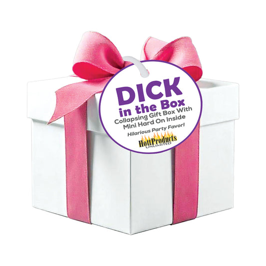 Dick in the Box Collapsing Gift Box with Mini Dick Inside by Hott Products Unlimited