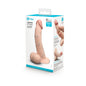 b-Vibe Slipskin Realistic Silicone Dildo 8 in. Curved Cream by COTR Inc.