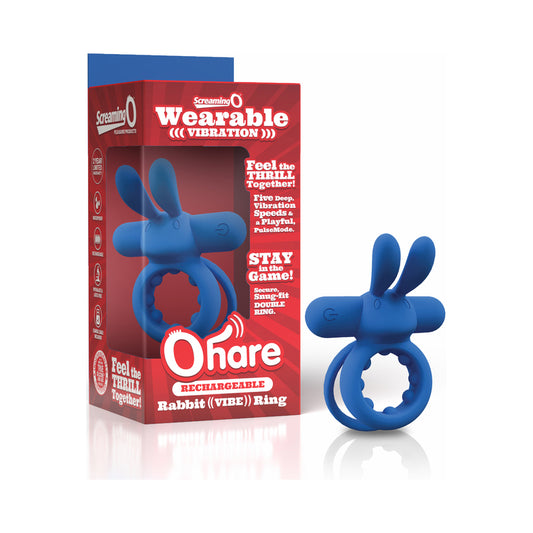 Screaming O Rechargeable Ohare Blue by Screaming O