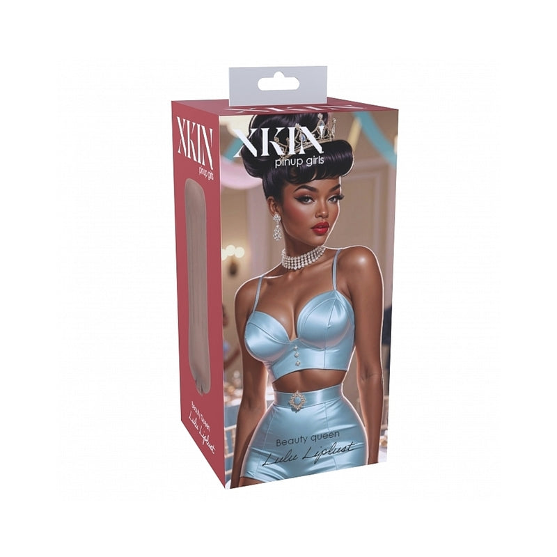 Xkin Pinup Girls Lulu Liplust Stroker Brown