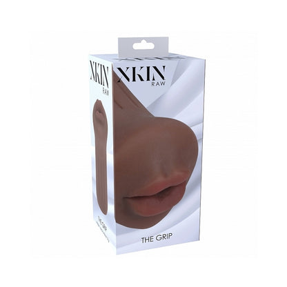 Xkin Raw The Grip Stroker Brown by Shots America LLC