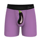 Shinesty The Double Entendre Eggplant Ball Hammock Pouch Underwear with Fly by Shinesty