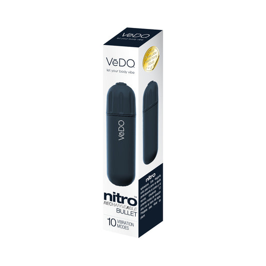VeDO Nitro Rechargeable Bullet Vibe Black by Savvy Co.