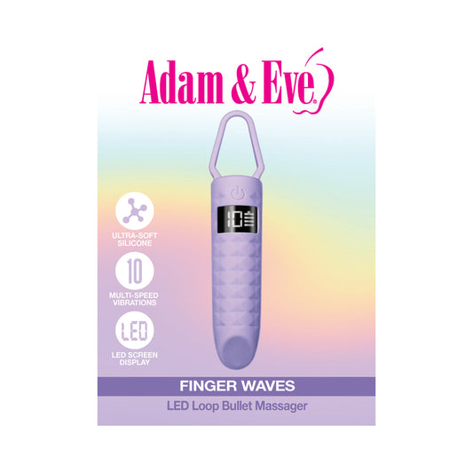 Adam & Eve Finger Waves LED Bullet Vibe by PHE/Adam and Eve