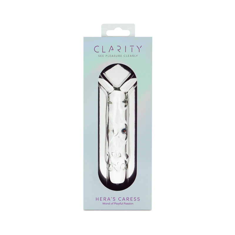 Clarity Hera's Caress Glass Dildo by Creative Conceptions LLC