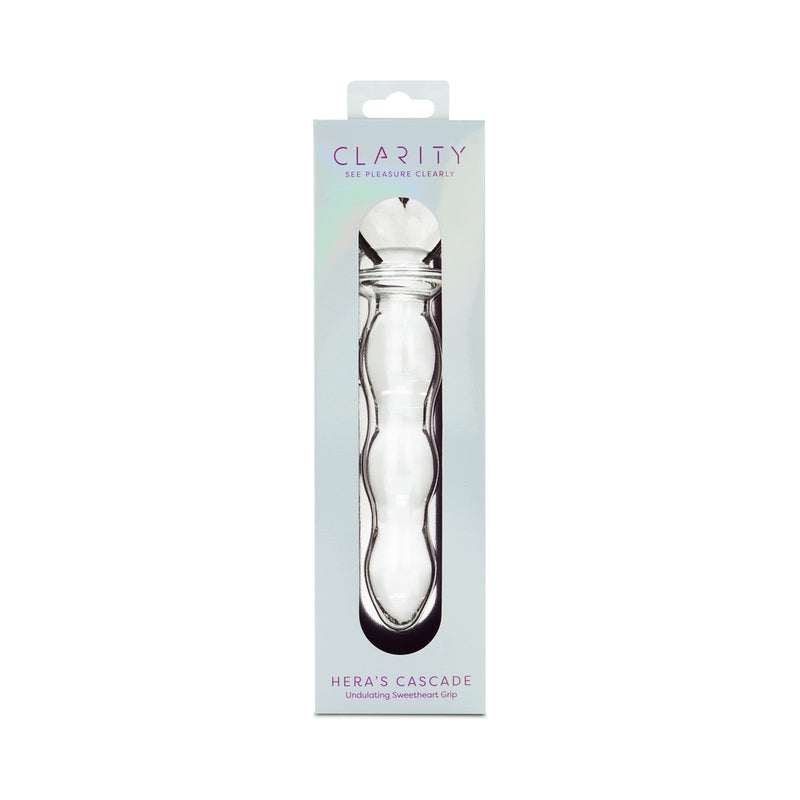 Clarity Hera's Cascade Glass Dildo