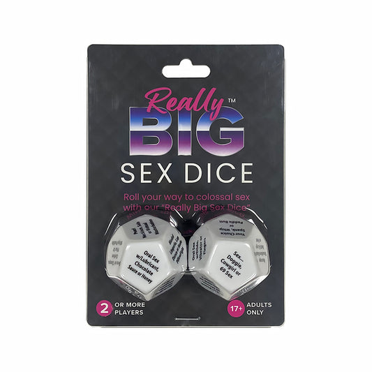 Really Big Sex Dice by Ball and Chain LLC
