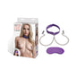 Lux Fetish Collar & Nipple Clamps