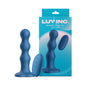 Luv Inc Bs38: Beaded Strap-On Luv Vibe Blue by Vvole