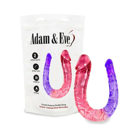 Adam & Eve Sunset Dreams Double Dong (Bag) by PHE/Adam and Eve