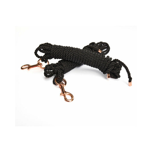 Coquette Pleasure Rope Set Black by Coquette