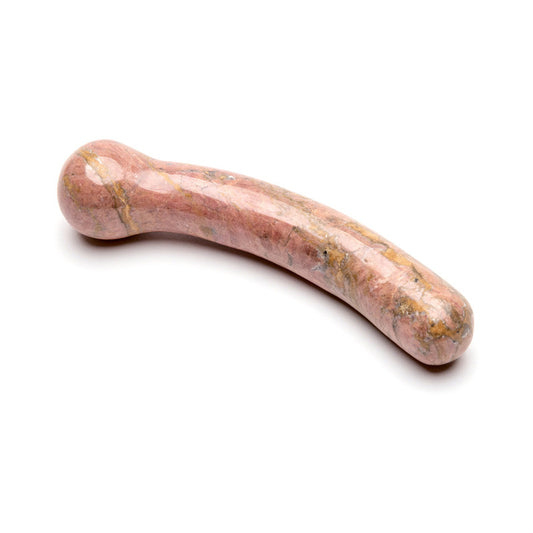 Chakrubs Anahata Curve Rhodonite Wand by Dame Products