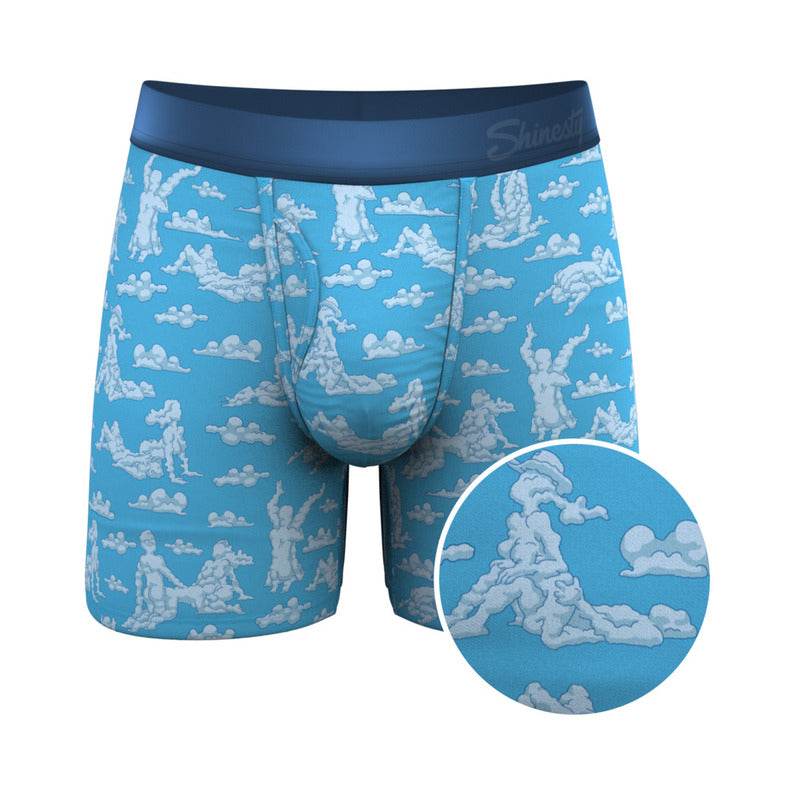 Shinesty The Reverse Cloud Girl Cloud Ball Hammock Pouch Underwear with Fly by Shinesty