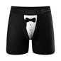 Shinesty The 009 Tuxedo Ball Hammock Pouch Underwear with Fly by Shinesty