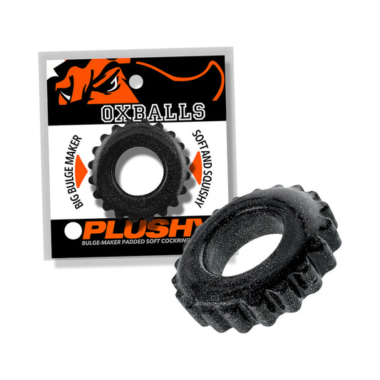 Oxballs Plushy Single Ring Black Mica by Blue Ox Designs, Oxballs