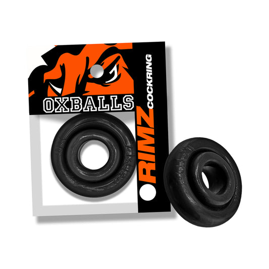 Oxballs Rimz Single Ring Black by Blue Ox Designs, Oxballs