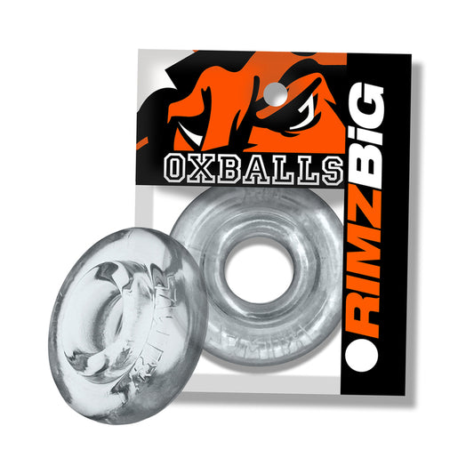 Oxballs Rimz Big Single Ring Clear by Blue Ox Designs, Oxballs
