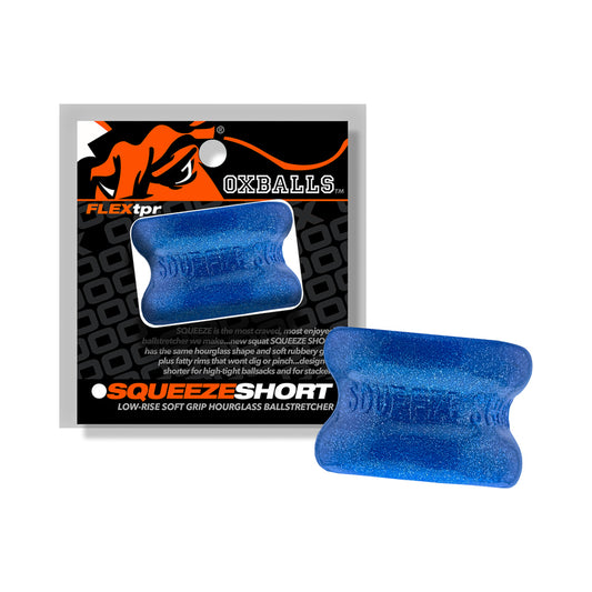 Oxballs Squeeze Short Ballstretcher Blue Fire by Blue Ox Designs, Oxballs
