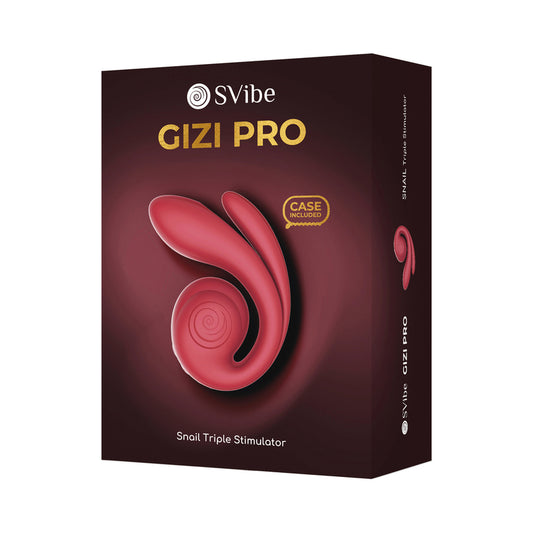 SVibe Snail Gizi Pro Vibrator Bordeaux by Amoreo Europe SL