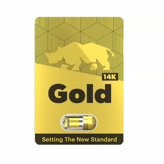 Rhino Gold 14K Capsule 1ct by Health Devices Corporation dba Doc Johnson