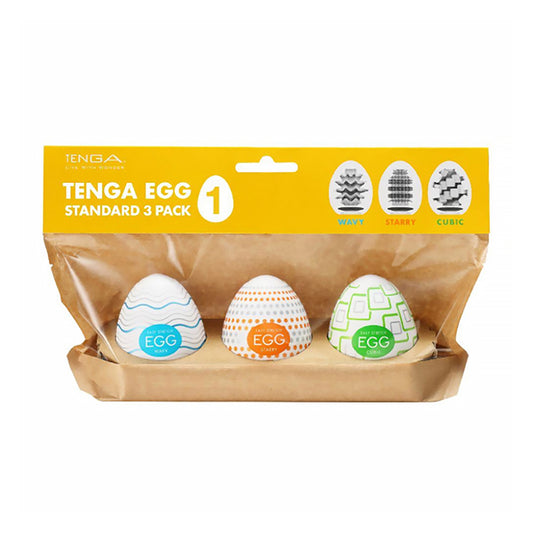 Tenga Egg Standard 3-Pack I by TENGA USA, Inc