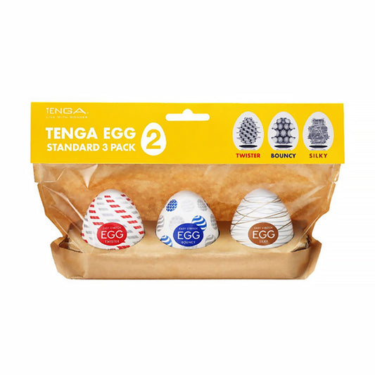 Tenga Egg Standard 3-Pack II by TENGA USA, Inc