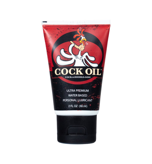 Cock Oil Water-Based Lubricant Squeeze Tube 2 oz. by Cock Oil (Travel Assets DBA Cock Oil)